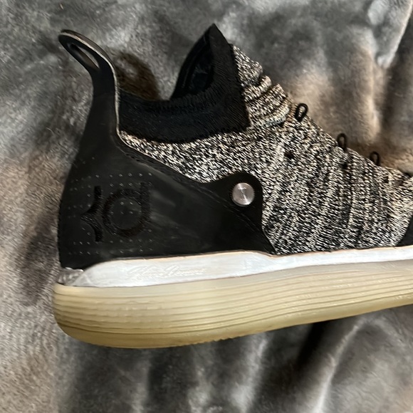 Nike Zoom KD 11 Still KD Mens Sz 10 (Beaters) # AO2604-004 Blk/Silv/Gry - Picture 6 of 9